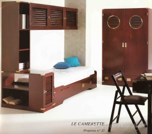 camera da letto stile marina