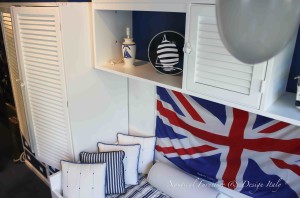 camera da letto stile marinaro
