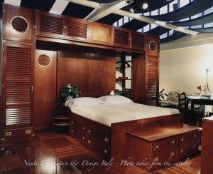 camera da letto stile marina