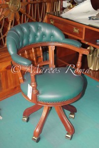 Sedia Girevole in Pelle Mod.Stardust