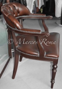 Poltrona in Pelle Roma Mod: Oedipus Rex