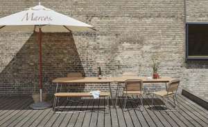 tavoli per esterno teak