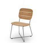 Sedie per esterno teak Roma