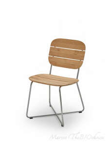 Sedie per esterno teak Roma
