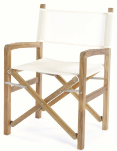 sedia regista teak