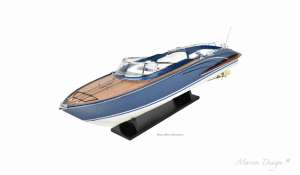 modellini motoscafi riva roma